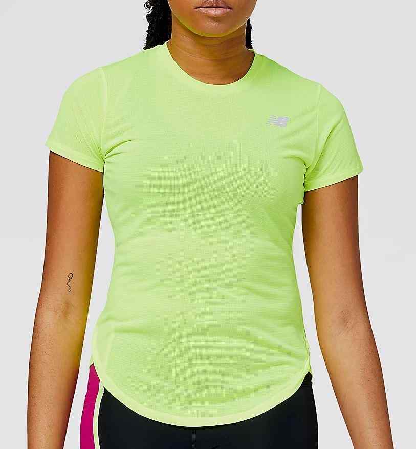 New Balance camiseta  sra fluor run WT23222 HIL