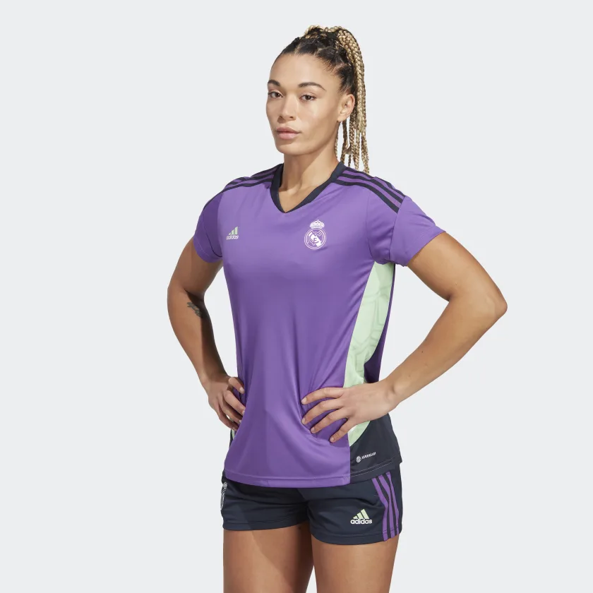 Real Madrid camiseta w lila HT8813