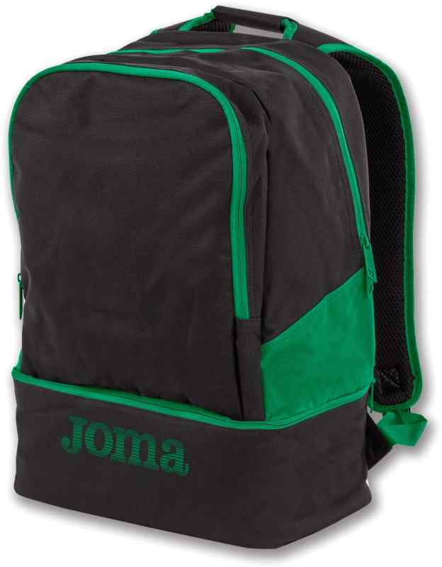joma mochila estadio III negro-verde 400234.104
