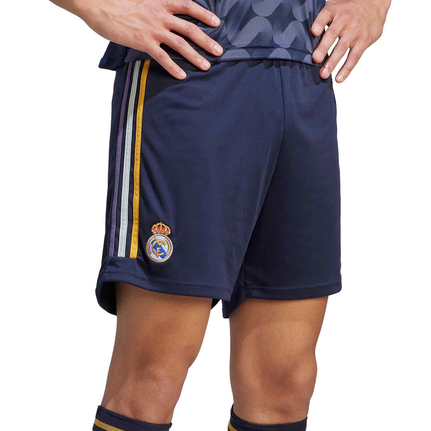 Adidas PantalÃn Corto Segunda EquipaciÃn Real Madrid  23/24 hr3800