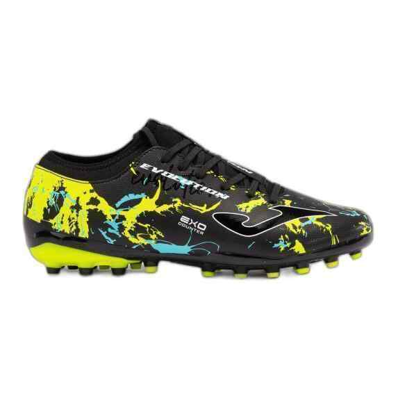 Bota Joma Evolution 2301 black lemon fluor ag evow2301ag