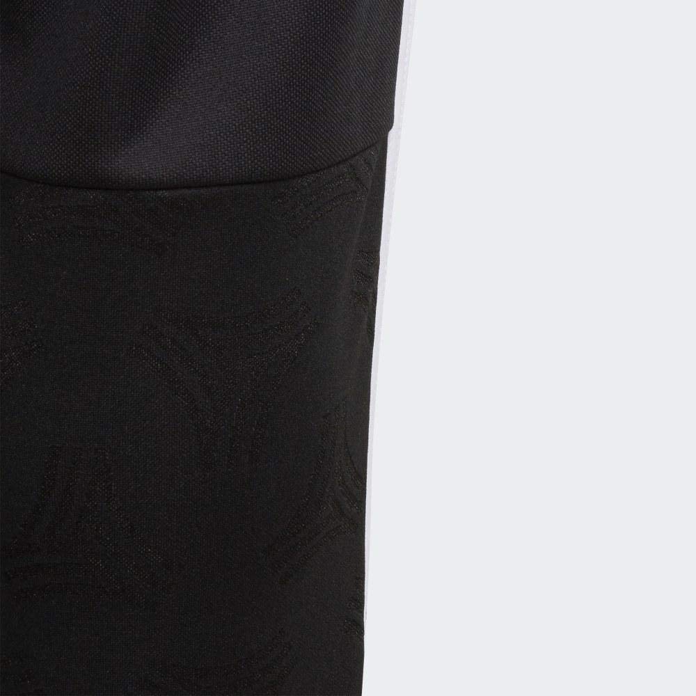 Adidas pantalon train jr negro/blanco