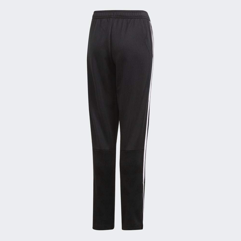 Adidas pantalon train jr negro/blanco
