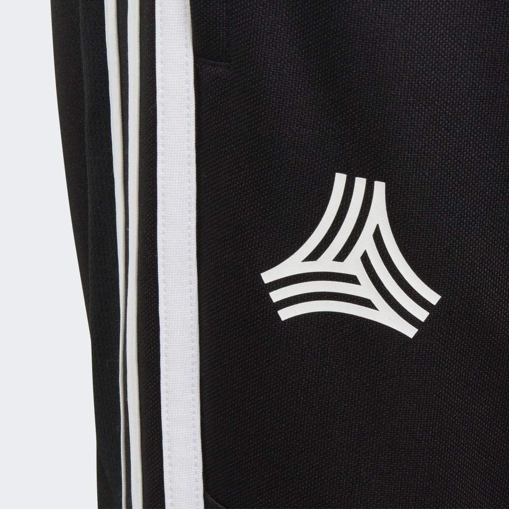 Adidas pantalon train jr negro/blanco