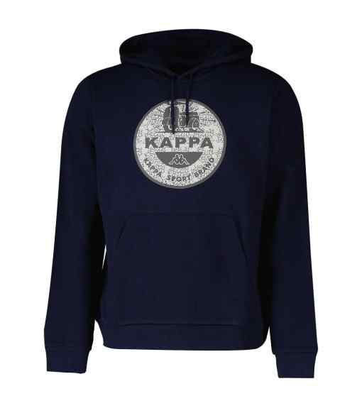sudadera kappa logo sweascout man blue marine 361K8EW 193