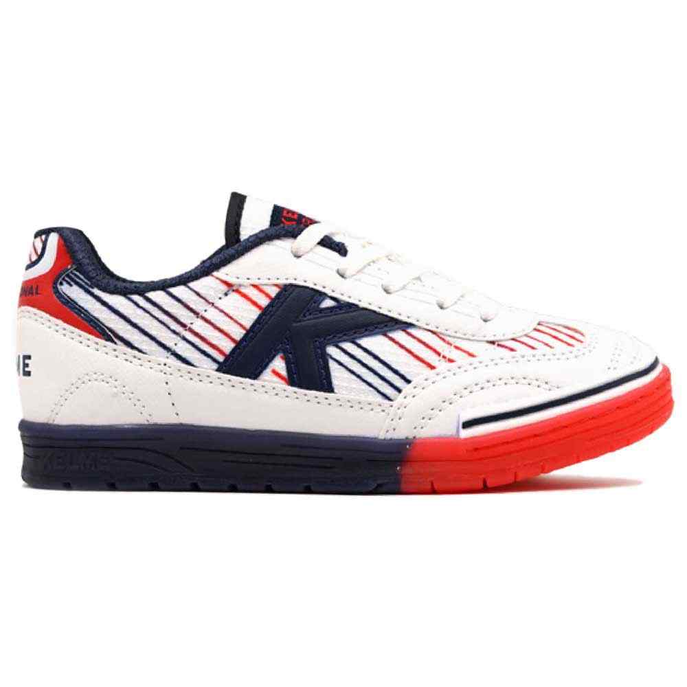 Kelme zapatilla f sala trueno lace jr 55449 100