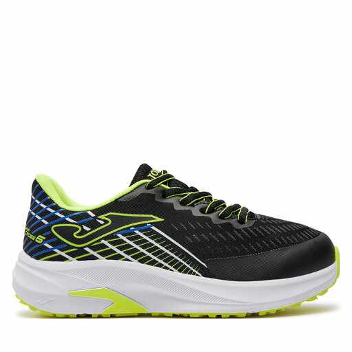 Joma Zapatilla Super cross jr 2401 black lemon fluor jcross2401v