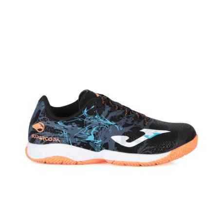 zap. joma supercopa jr 2431 black turquoise sala SCJS2431IN