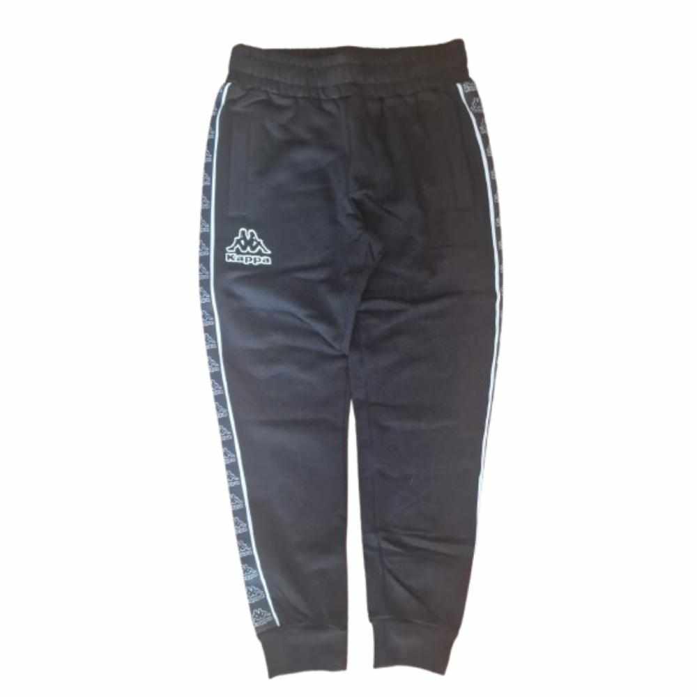 pantalon kappa junior 341W5IW black/white