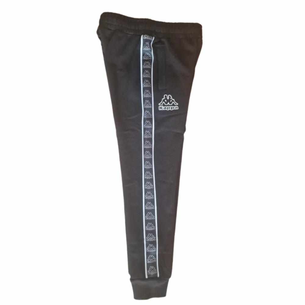 pantalon kappa junior 341W5IW black/white