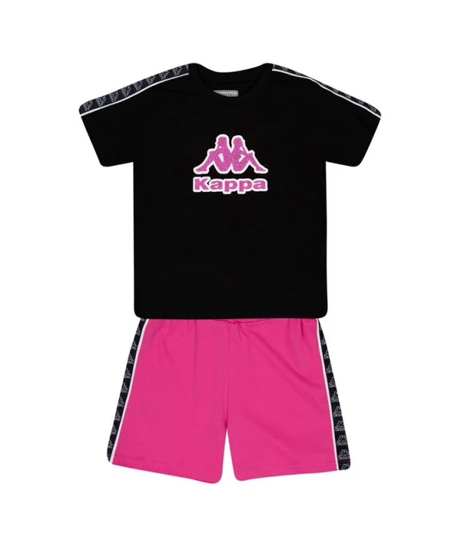 kappa conjunto niña 8046K00019 negro