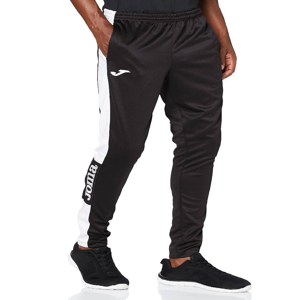 Joma pantalón largo champion IV negro-blco