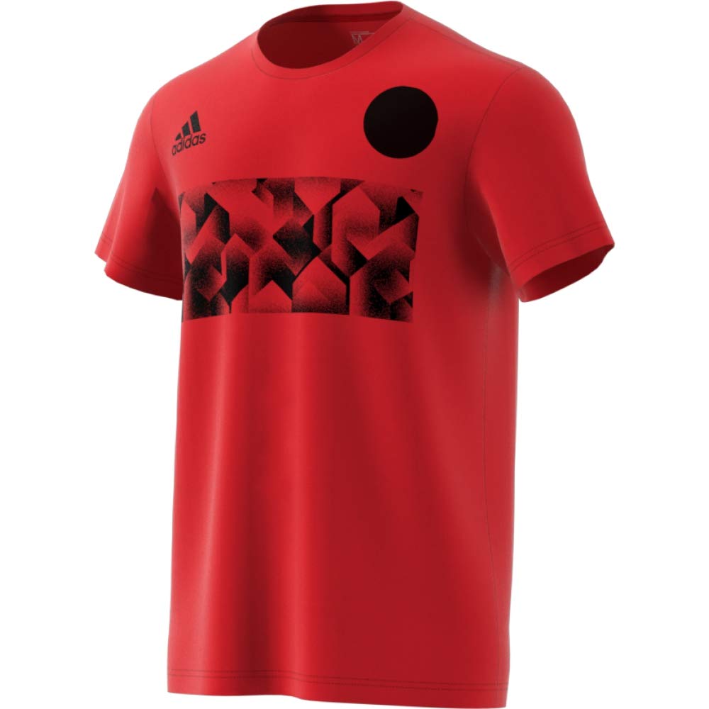 Camiseta adidas tanc naranja-negra