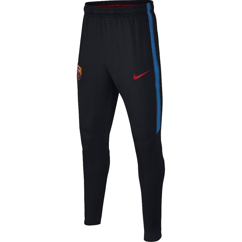 Pantalon nike entreno FC Barcelona Temporada 2017-18 negro-azul junior