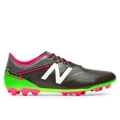 Bota new balance furor 3 damage ag marron-rosa-verde