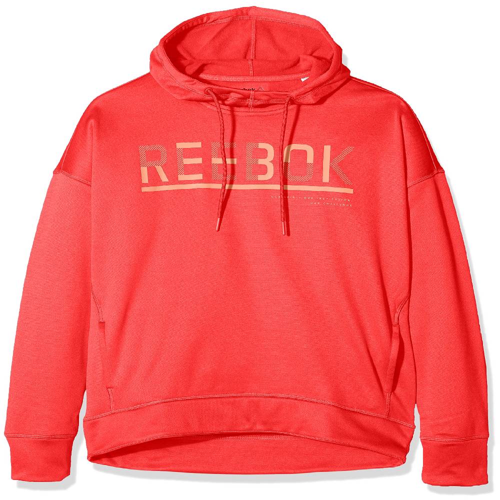 Sudadera reebok wor bb fleece 07h naranja