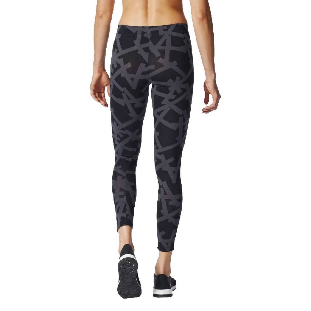 Malla adidas aop tight gris-negra