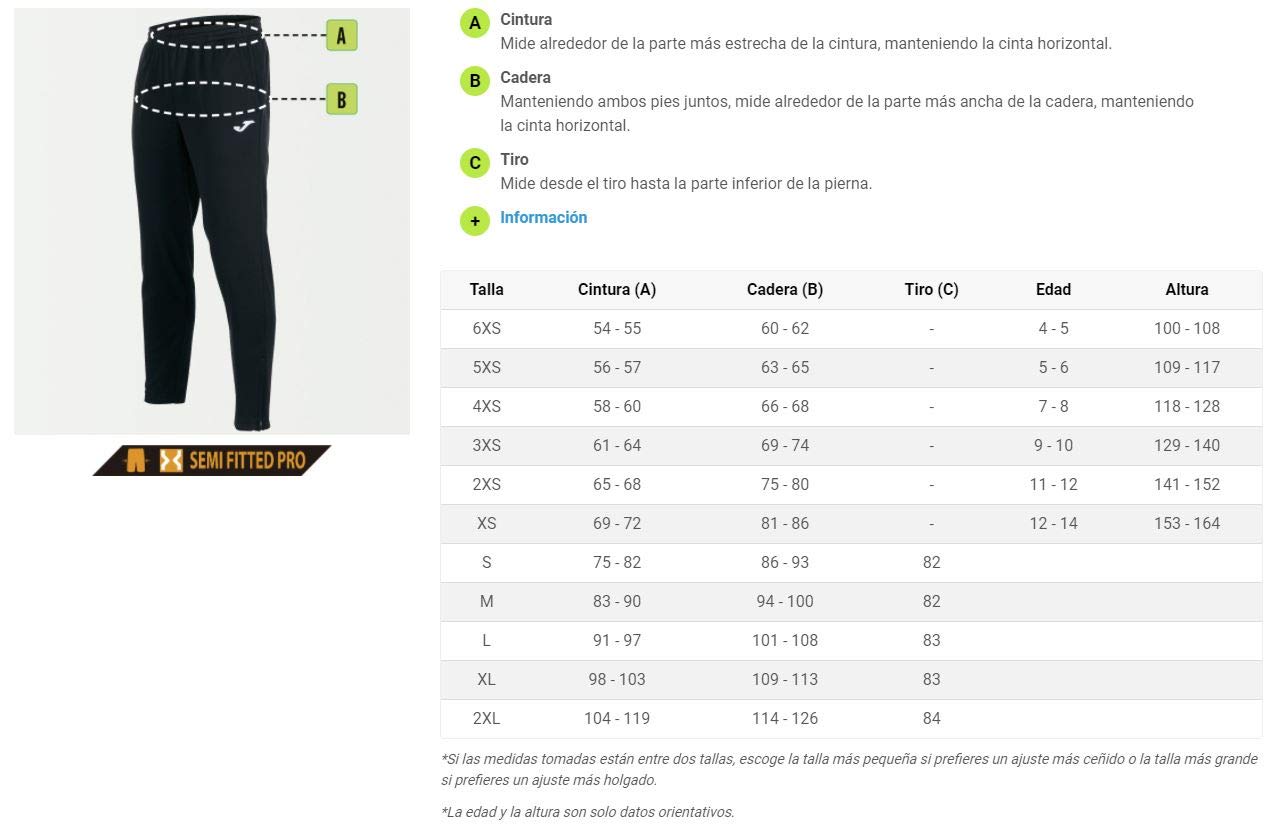Pantalon joma elba gris 100540.150