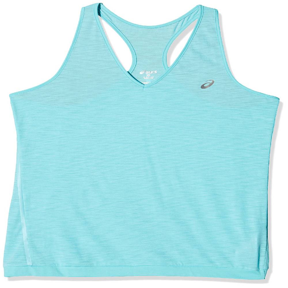 Camiseta asics tirantes running women turquesa 129971-8009