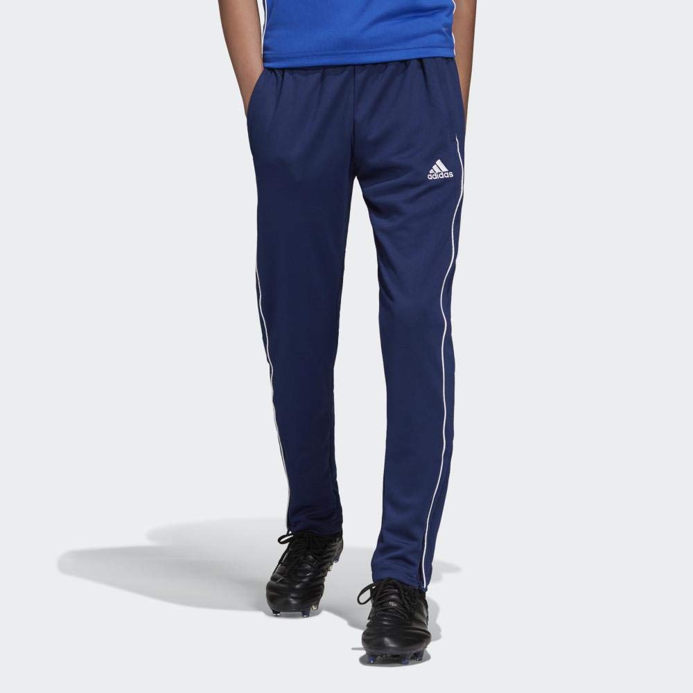 Pantalon adidas core 18 azul marino niño CV3994
