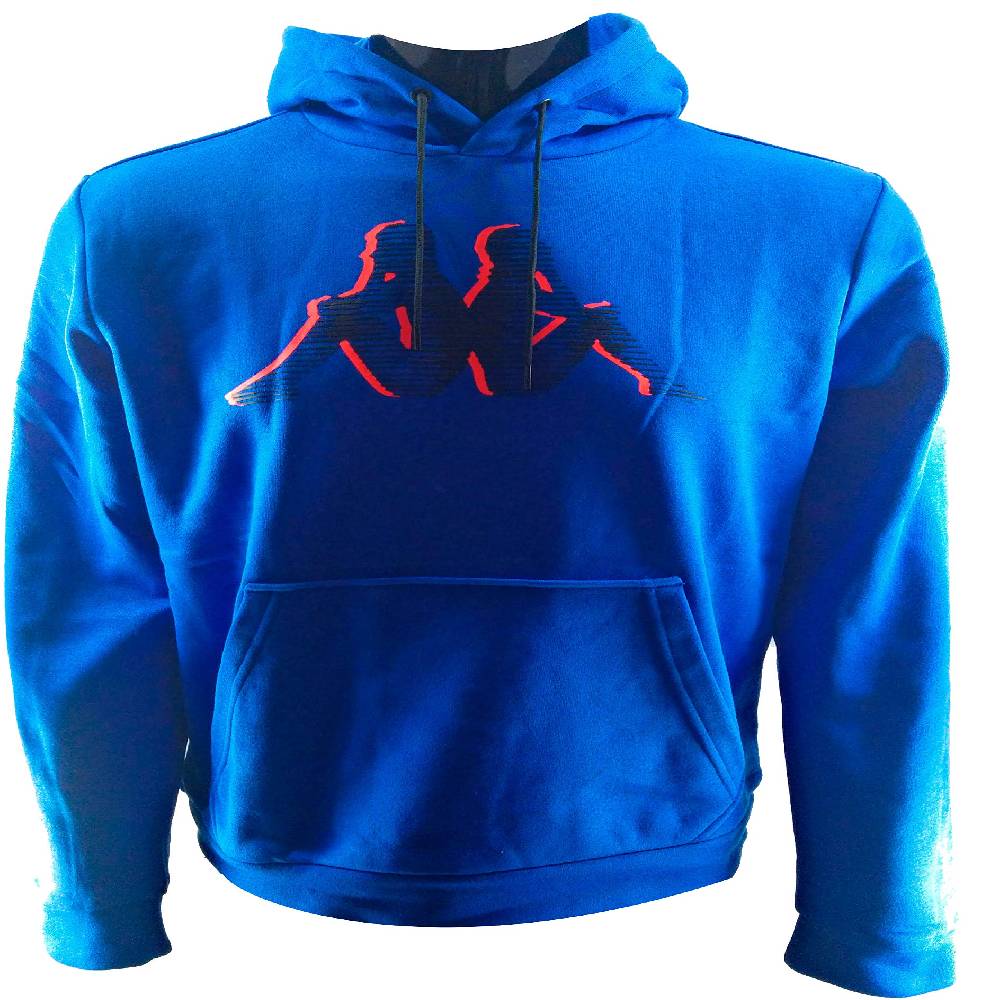 Sudadera kappa azul adulto 304TUZ0 908