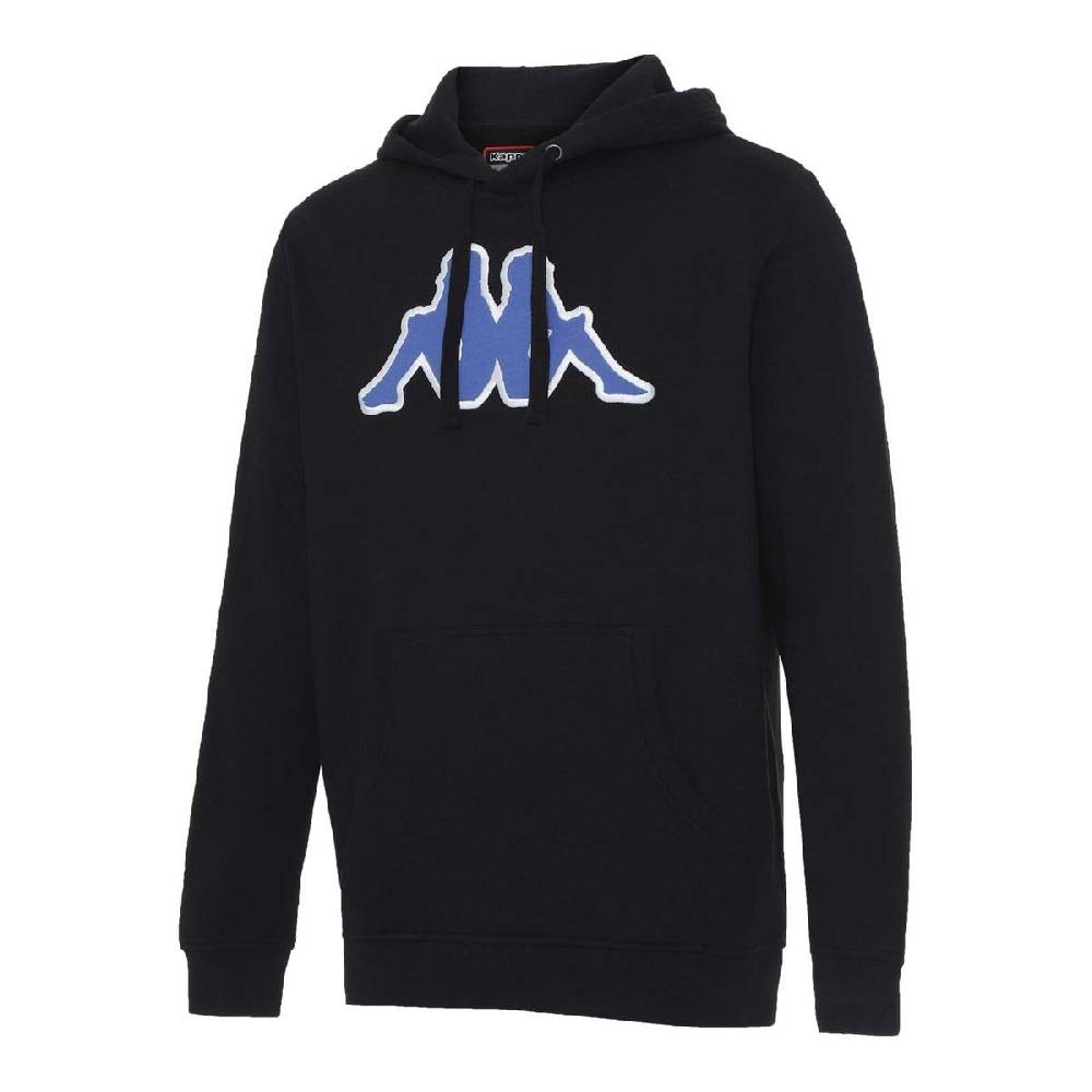 Sudadera kappa negra 3032BY0 937