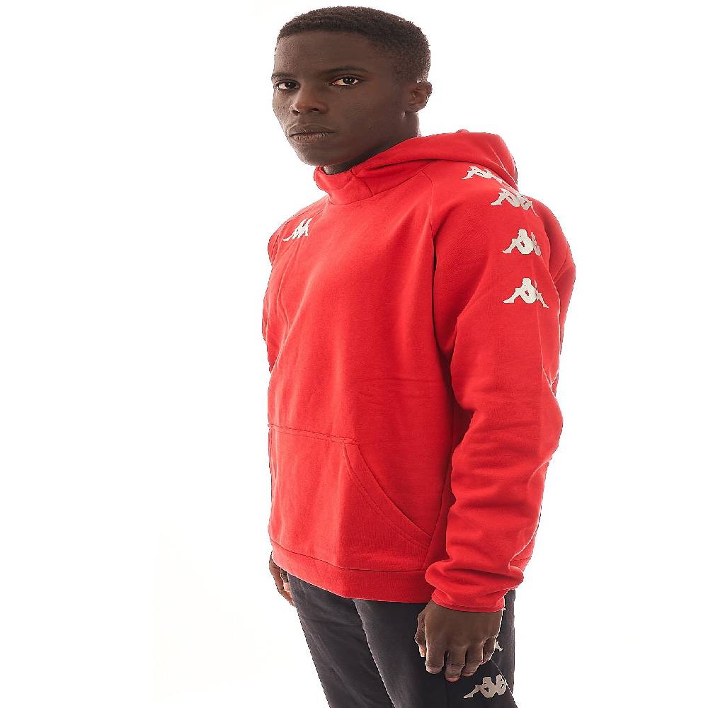 Sudadera kappa roja adulto 31153NW 565