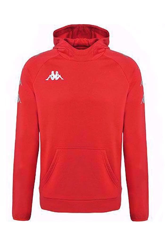 Sudadera kappa roja adulto 31153NW 565