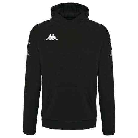 Sudadera kappa negra adulto 31153NW 005