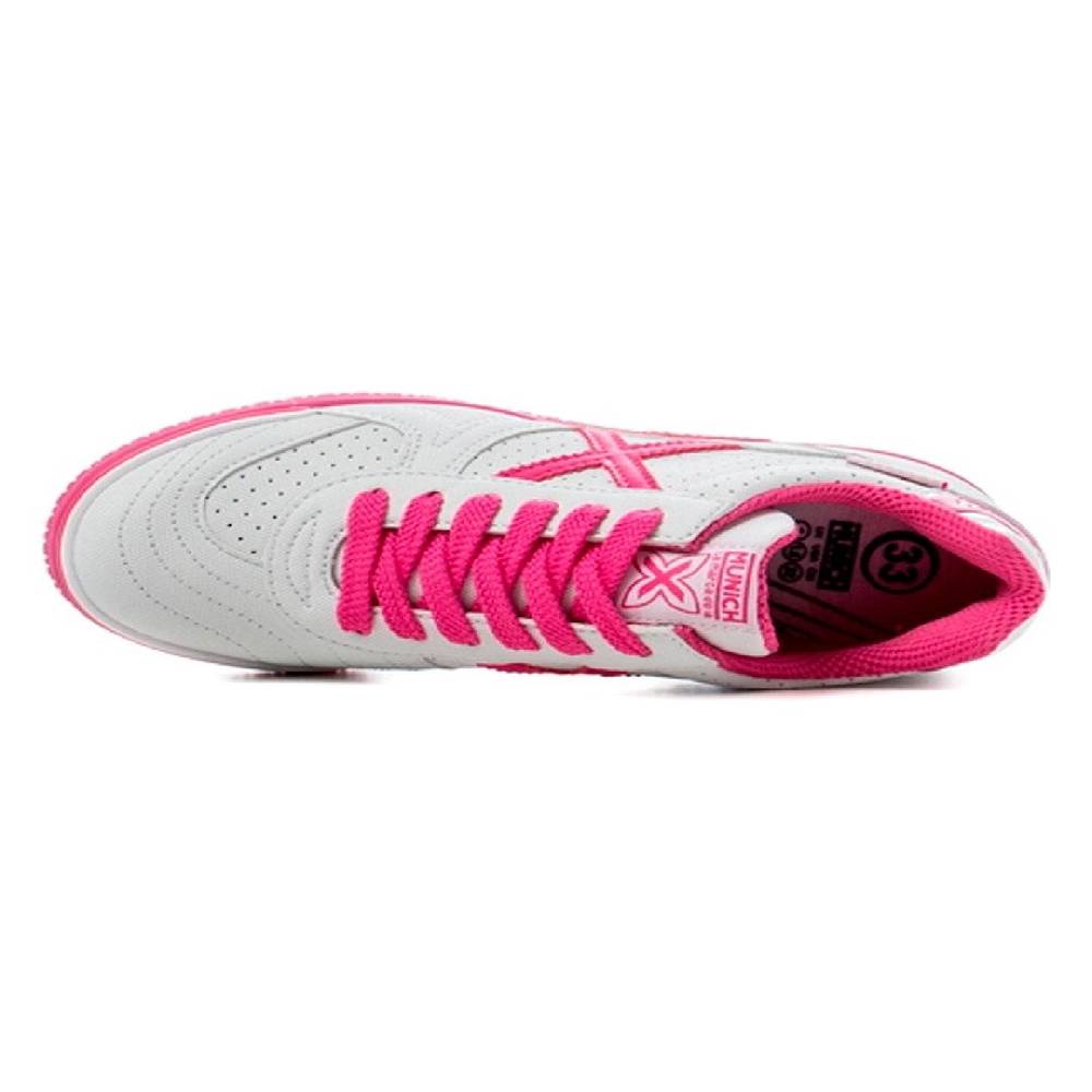 Zapatilla munich g3 rosa-blanca 1510766 junior