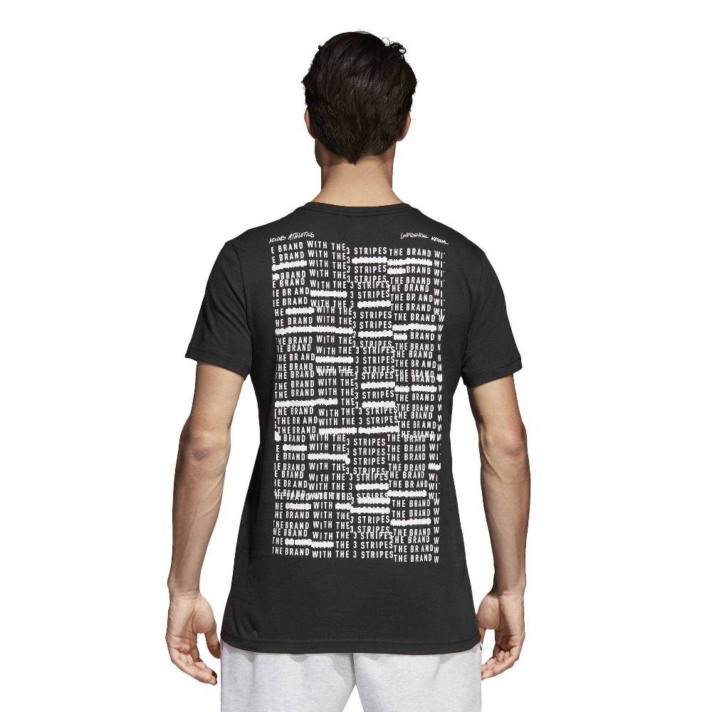 Camiseta adidas confidential t negra