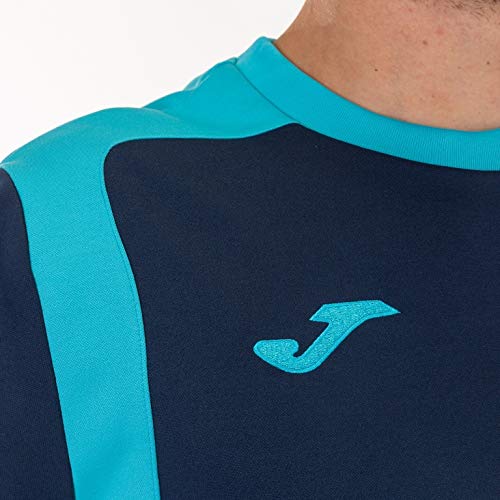 Sudadera joma champion V marino-turquesa fluor 101266.342