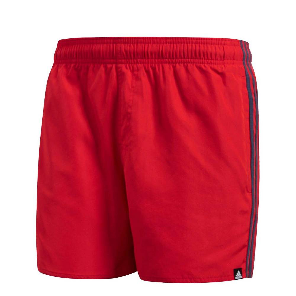 bermuda adidas 3s sh baño rojo