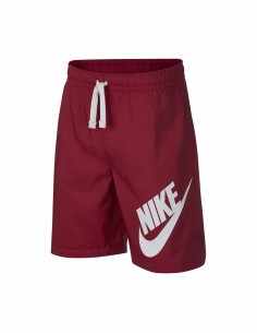 Bermuda nike roja-blanco junior 923360-687