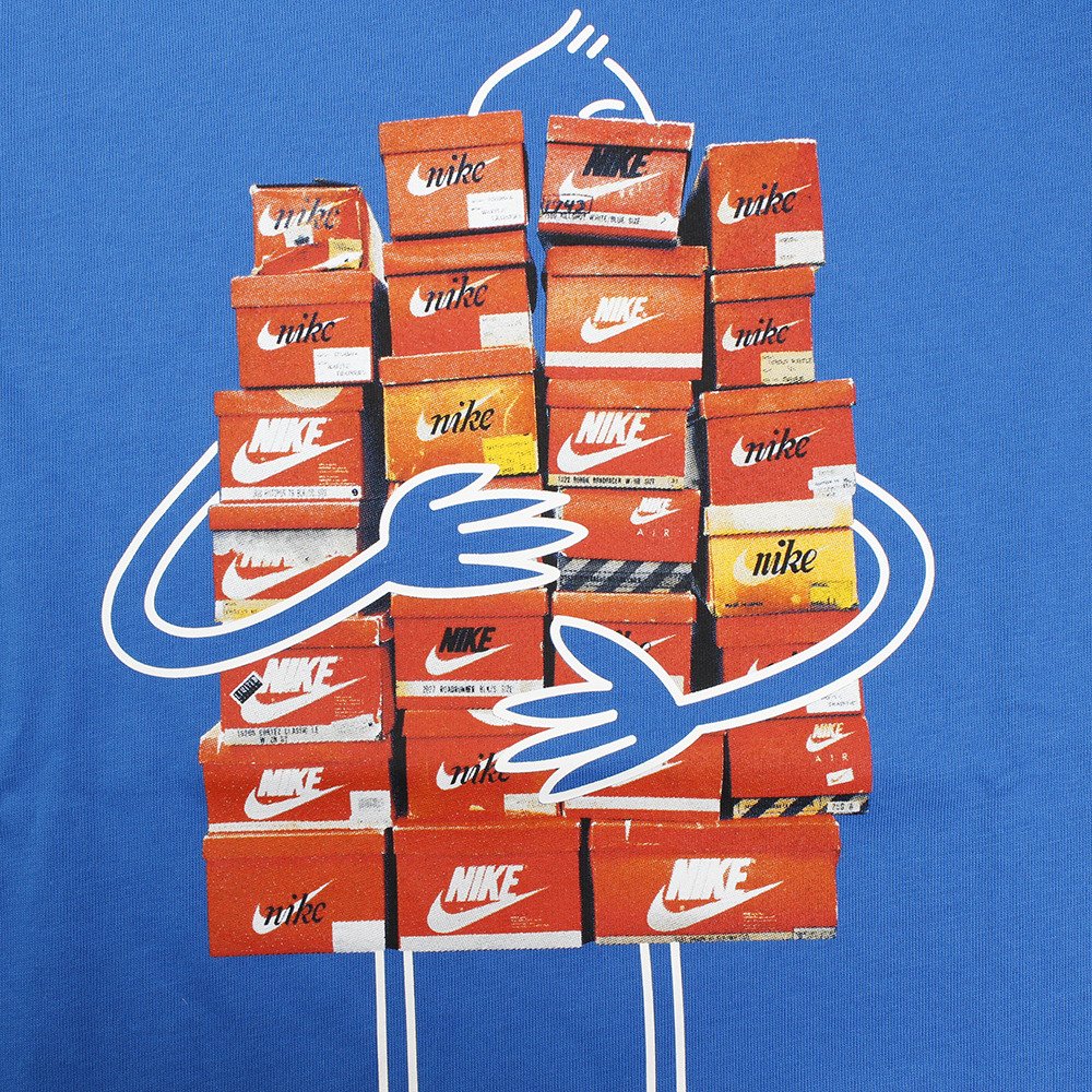 Camiseta nike graphic azul junior