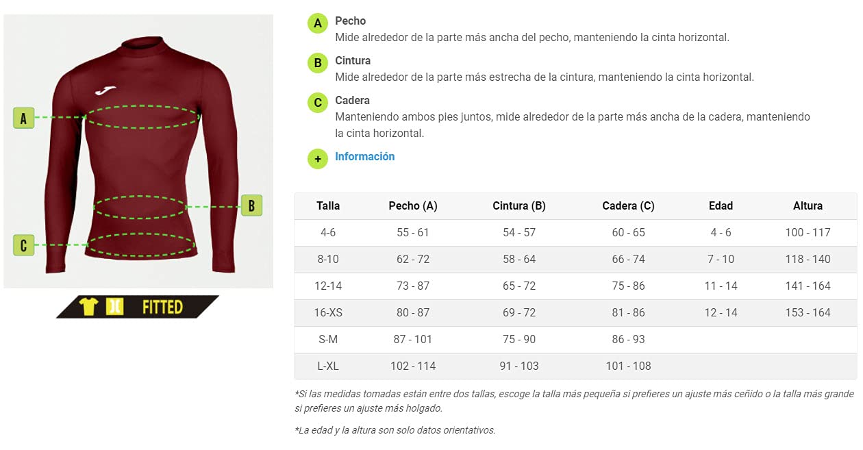Camiseta joma brama termica blanca 101018.200