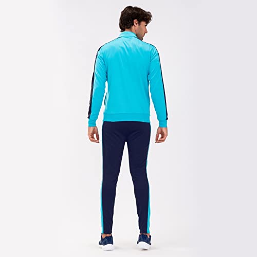 Chandal joma academy III turquesa fluor-marino 101584.013