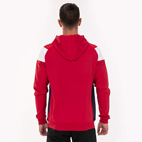 Chaqueta joma poly crew III rojo-blanco-marino 101271.602
