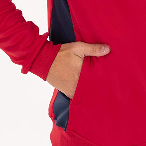 Chaqueta joma poly crew III rojo-blanco-marino 101271.602