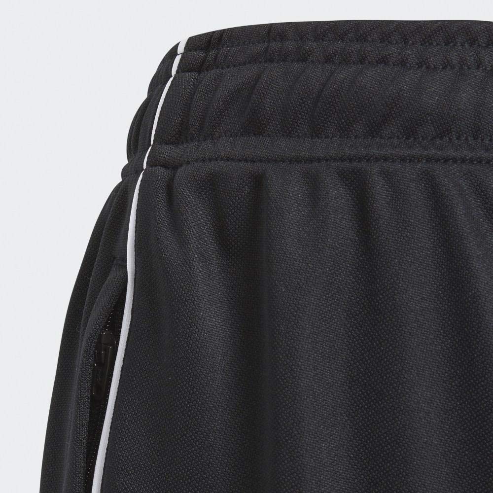 Pantalon adidas core 18 training negro blanco junior