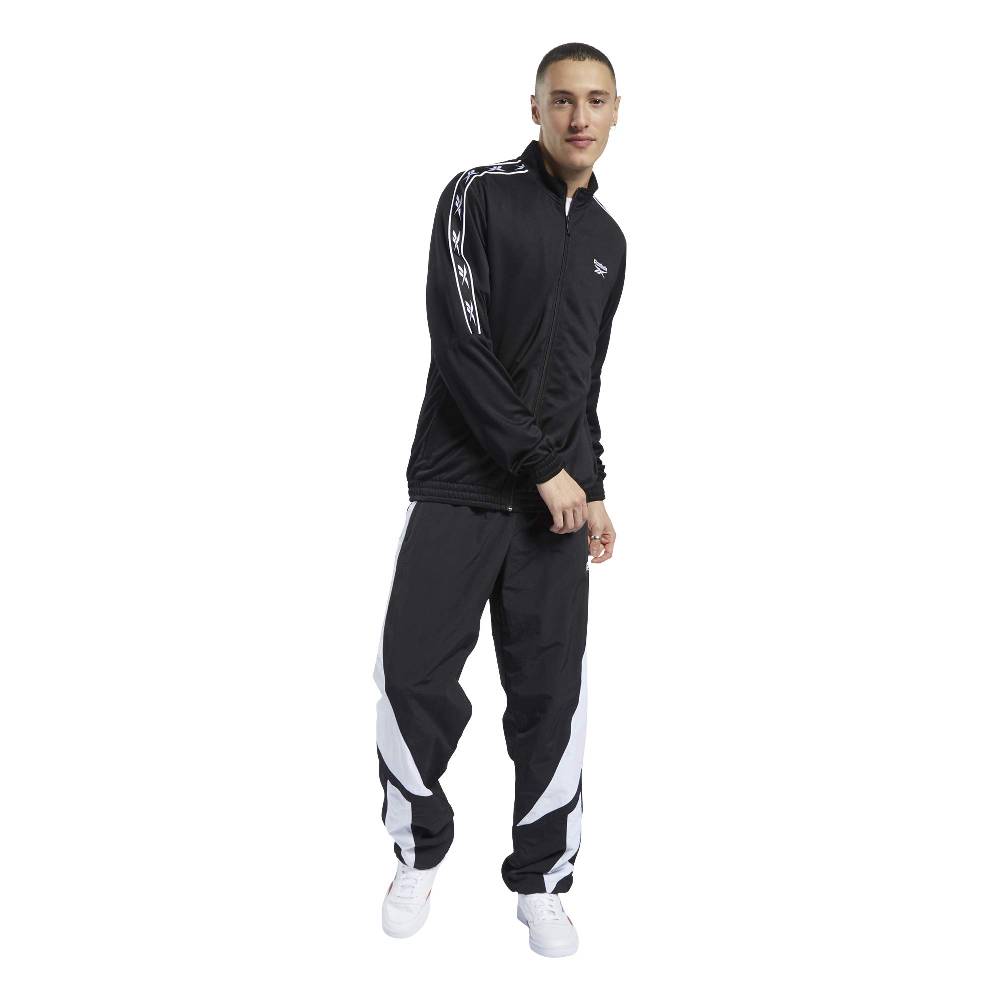 Reebok sudadera cl f vector negra FT7308 -