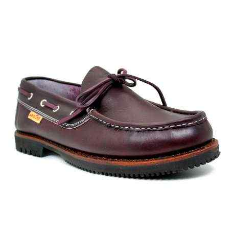 zapatos apache 412 mocasin burdeos