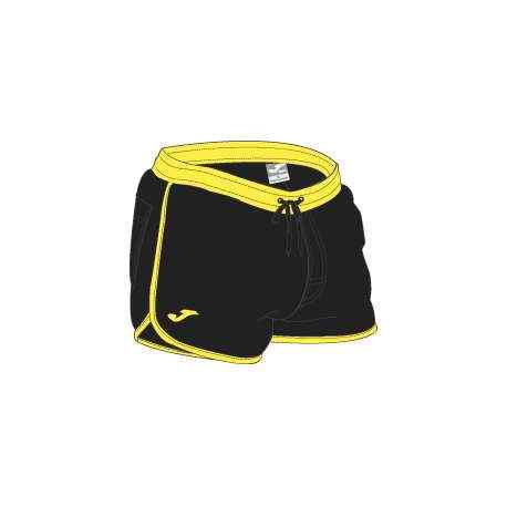 bañador corto joma negro-amarillo 100116.121