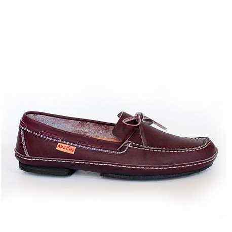 zapatos apache 414 burdeos verano