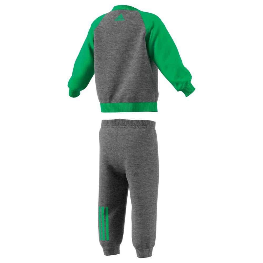 Chandal adidas bb lin joog gris verde