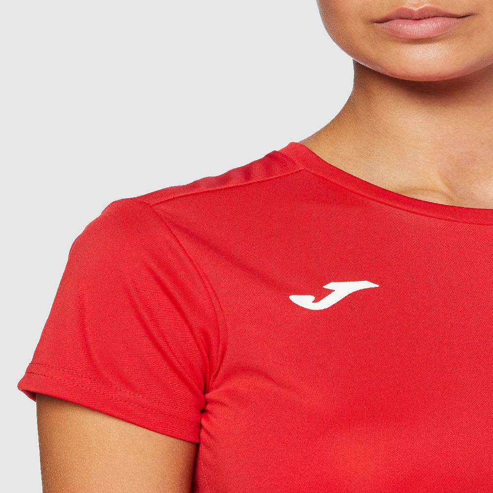 joma camiseta combi woman rojo m/c 900248.600