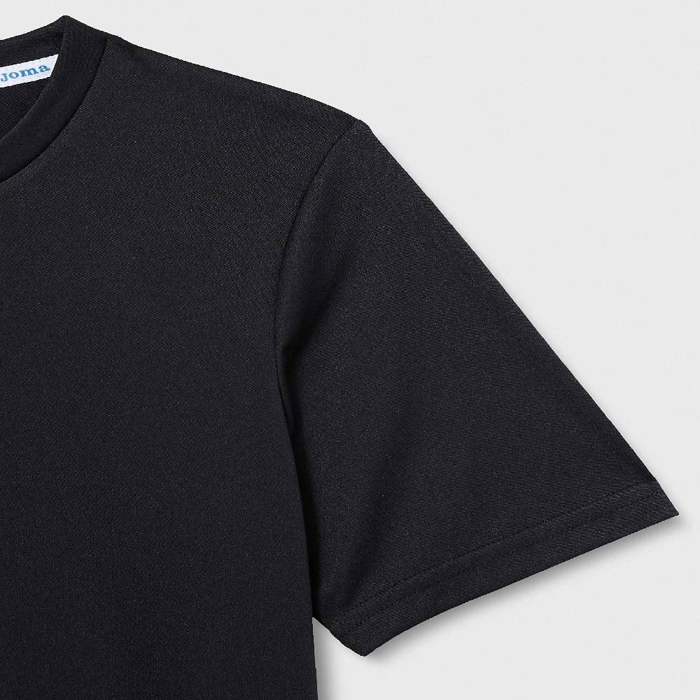 joma camiseta combi negro m/c 100052.100