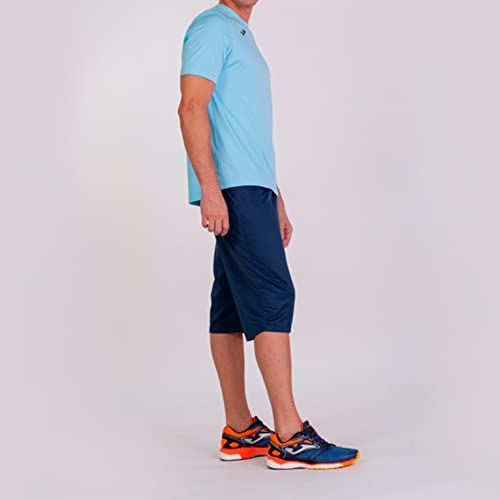 joma camiseta combi celeste m/c 100052.350