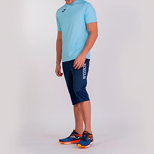 joma camiseta combi celeste m/c 100052.350