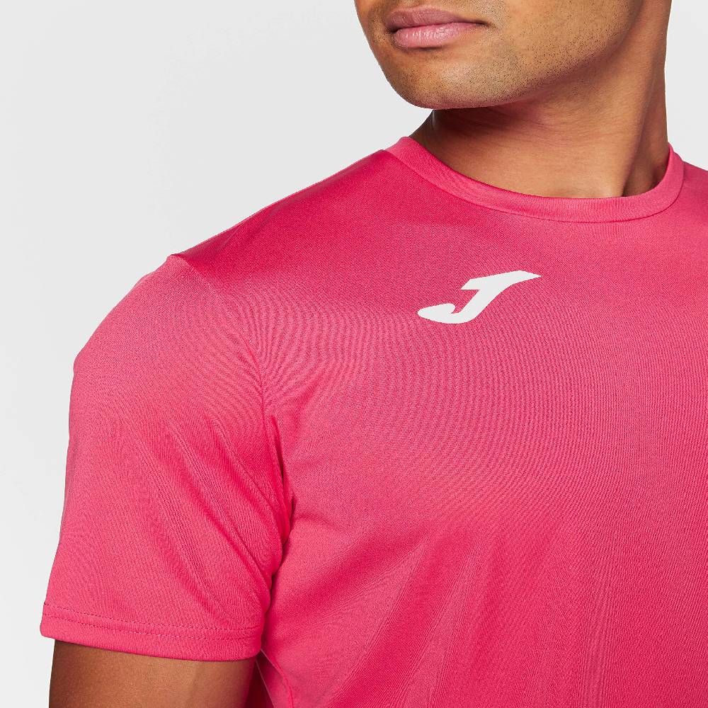 joma camiseta combi fucsia m/c 100052.500